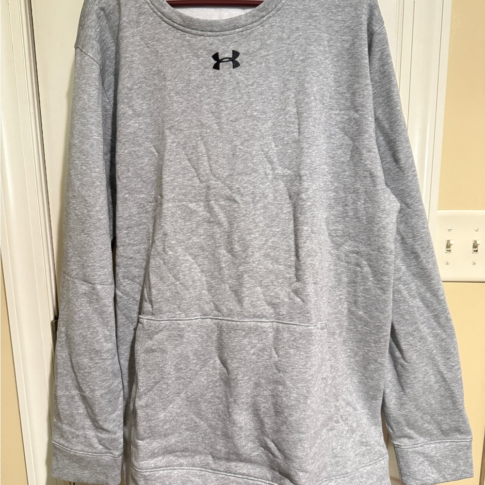 Under Armour Heather Gray Loose Fit Top